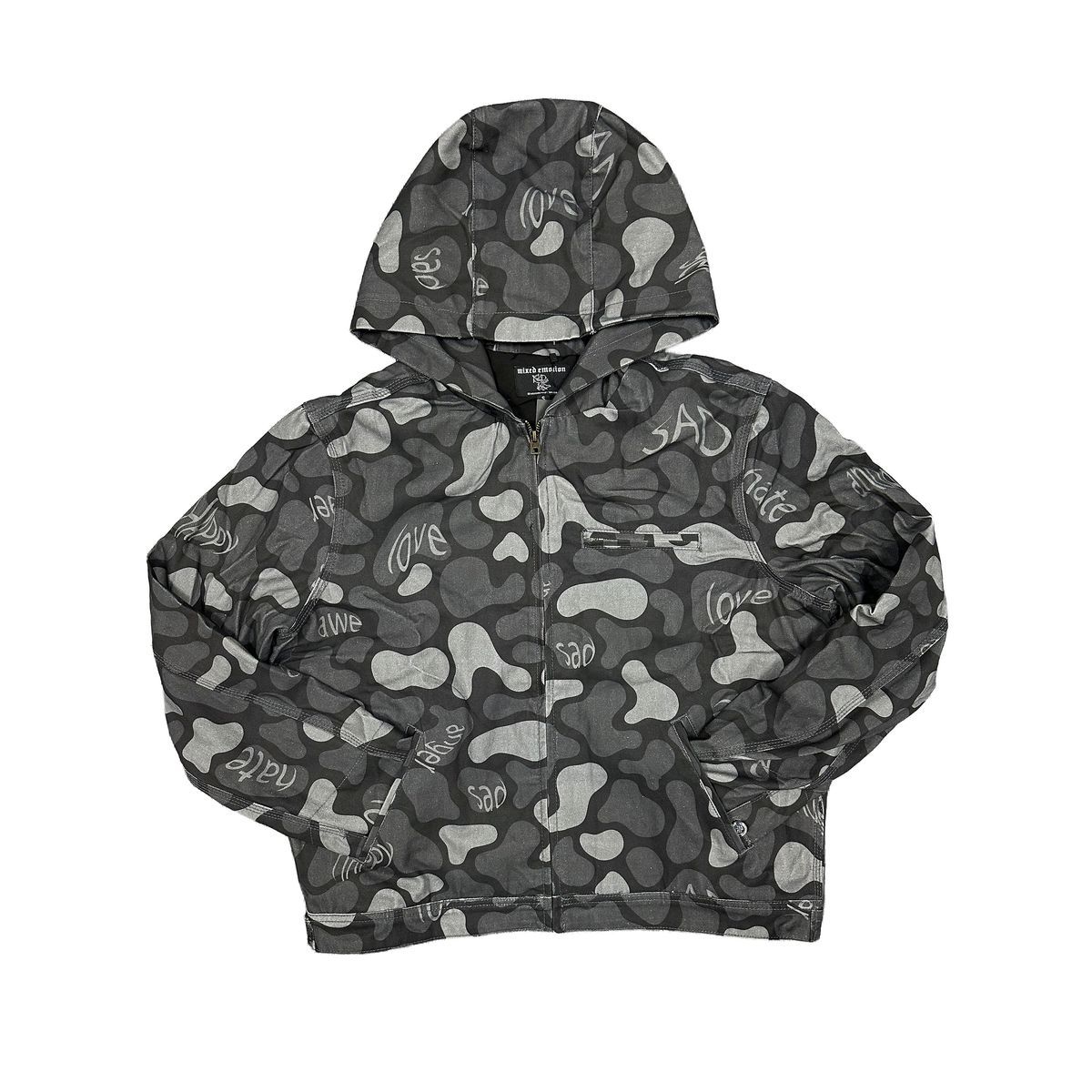 Mixed emotion Black 'Carpenter' Jacket