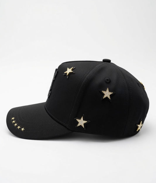 KEVIN HAT BLACK NY AND Gold