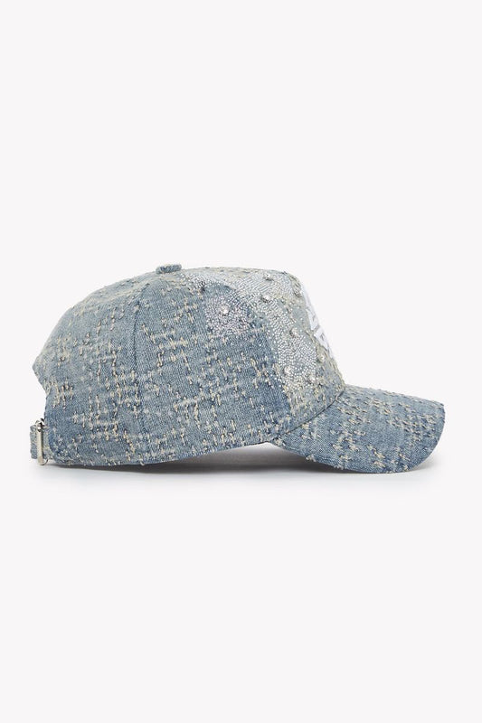 GUAPI Vintage Blue Cross Cap Hat (Gorra)
