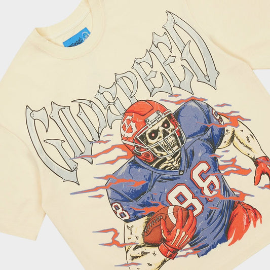 Godspeed End Zone T-shirt (Bone)