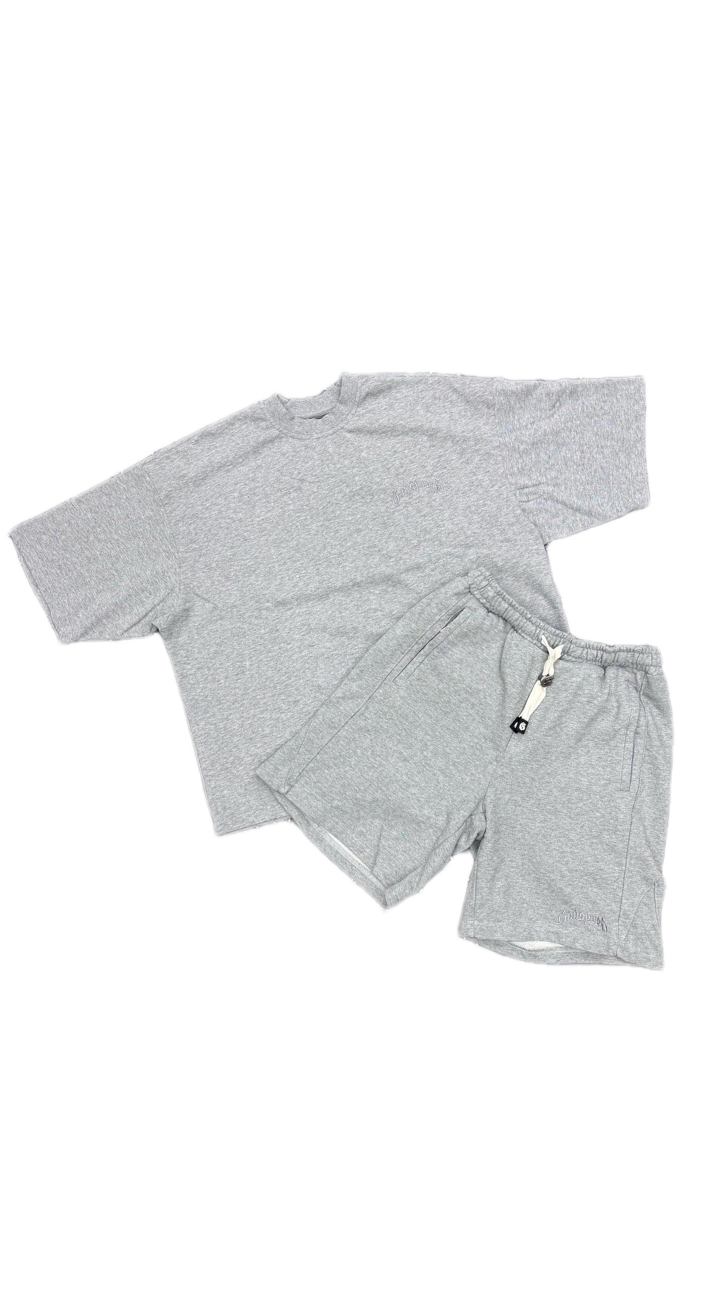 Godspeed Set T Shirt + Shorts grey