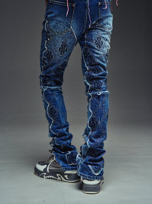 GUAPI Vintage Blue Relic Denim