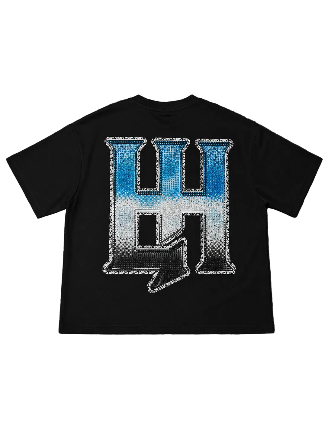 LIFE HUSTLERS WARRIOR GIRL BLACK TEE
