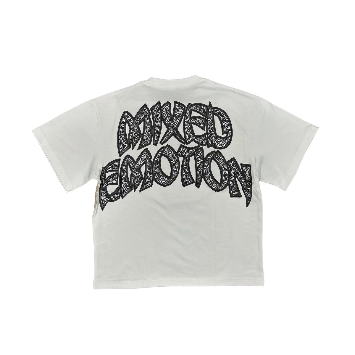 Mixed Emotion White “Arch Angel “ tee