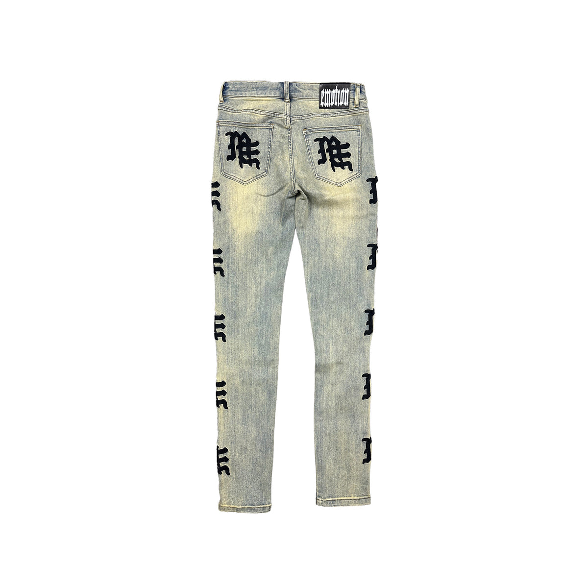 MIXED EMOTION DESERT MONOGRAM DENIM