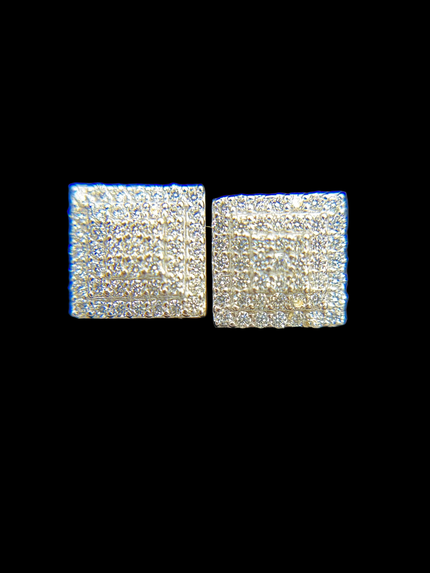 #16 MOISSANITE EARRINGS ( DIAMOND PASS THE TESTER) PANTALLA /ARETE