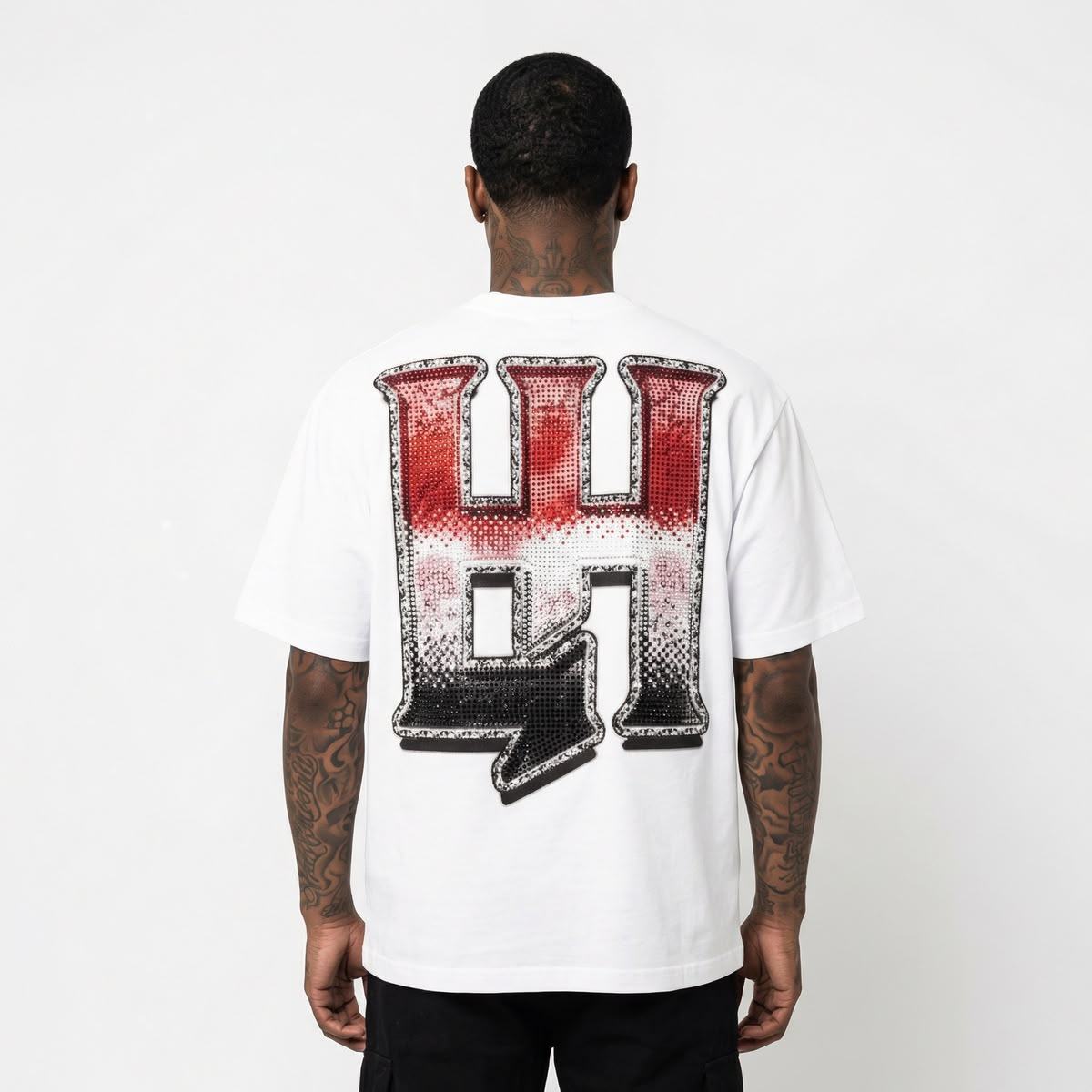 LIFE HUSTLERS WHITE TEE WARRIOR