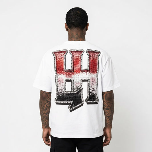 LIFE HUSTLERS WHITE TEE WARRIOR