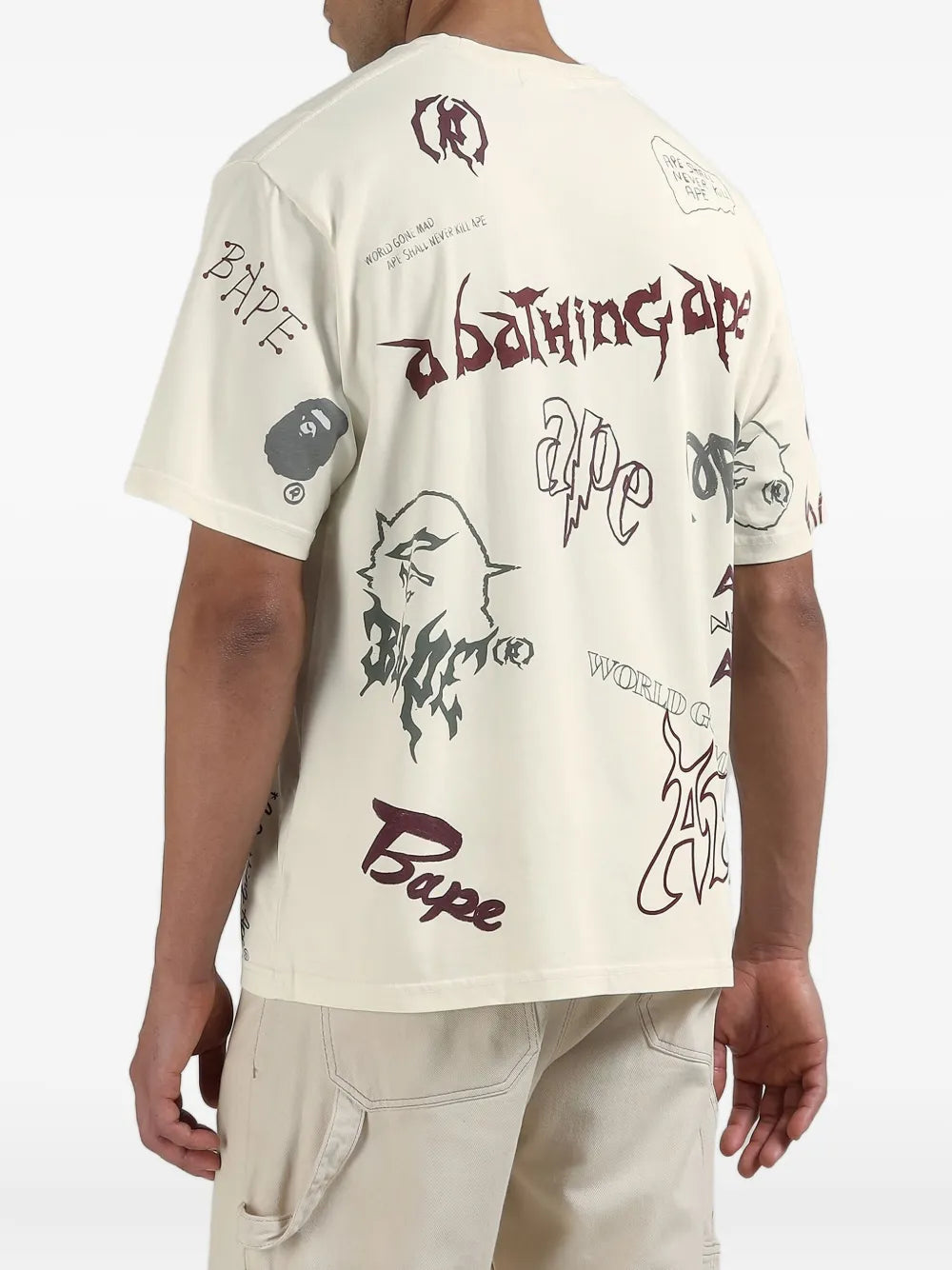 BAPE Overall Print Relaxed Fit Tee