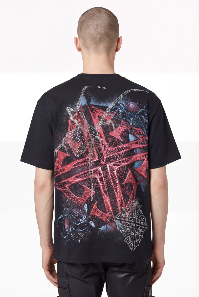 GUAPI Black Spider Tee