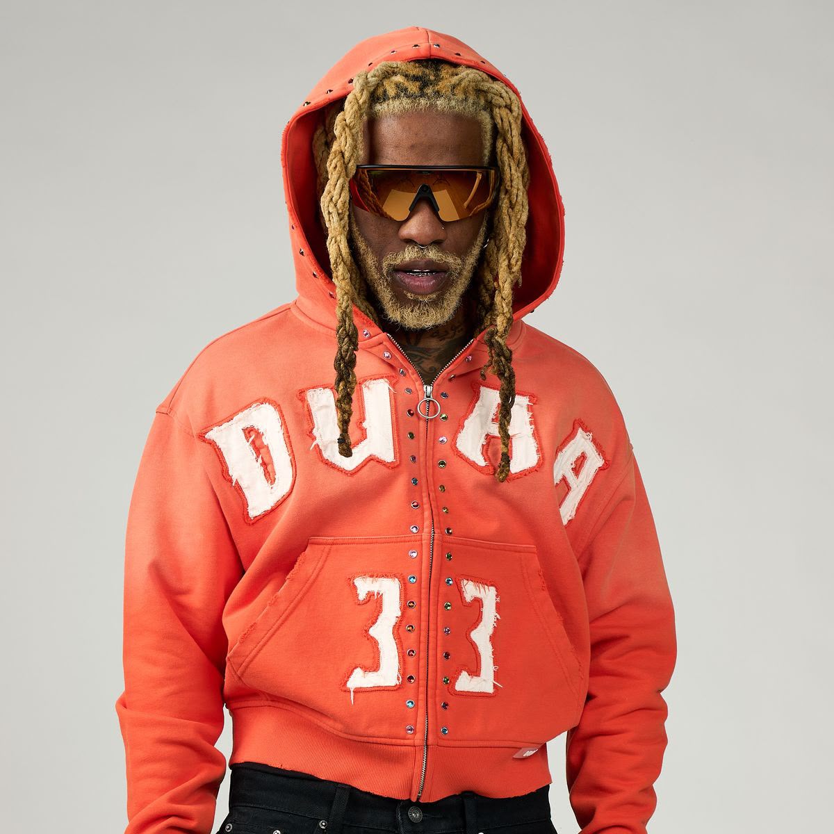 DUAA MASTER ORANGE HOODIE