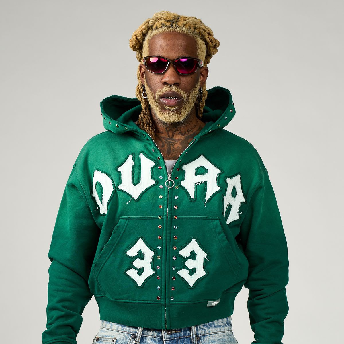 DUAA MASTER GREEN HOODIE