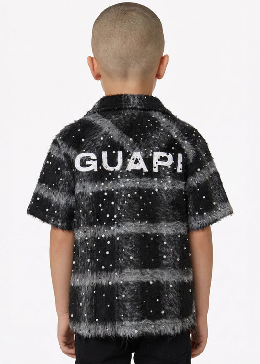 GUAPI Kids Black Rivet Fury Shirt