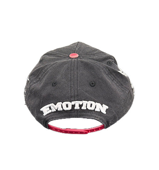 MIXED EMOTION BLACK MEE RED HAT