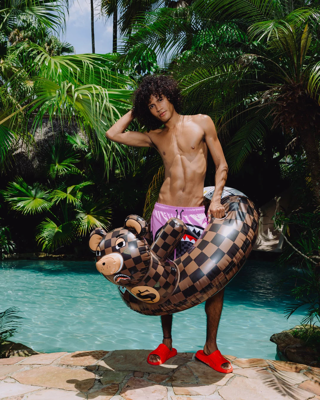 SPRAYGROUND MONEY BEAR FLOATY