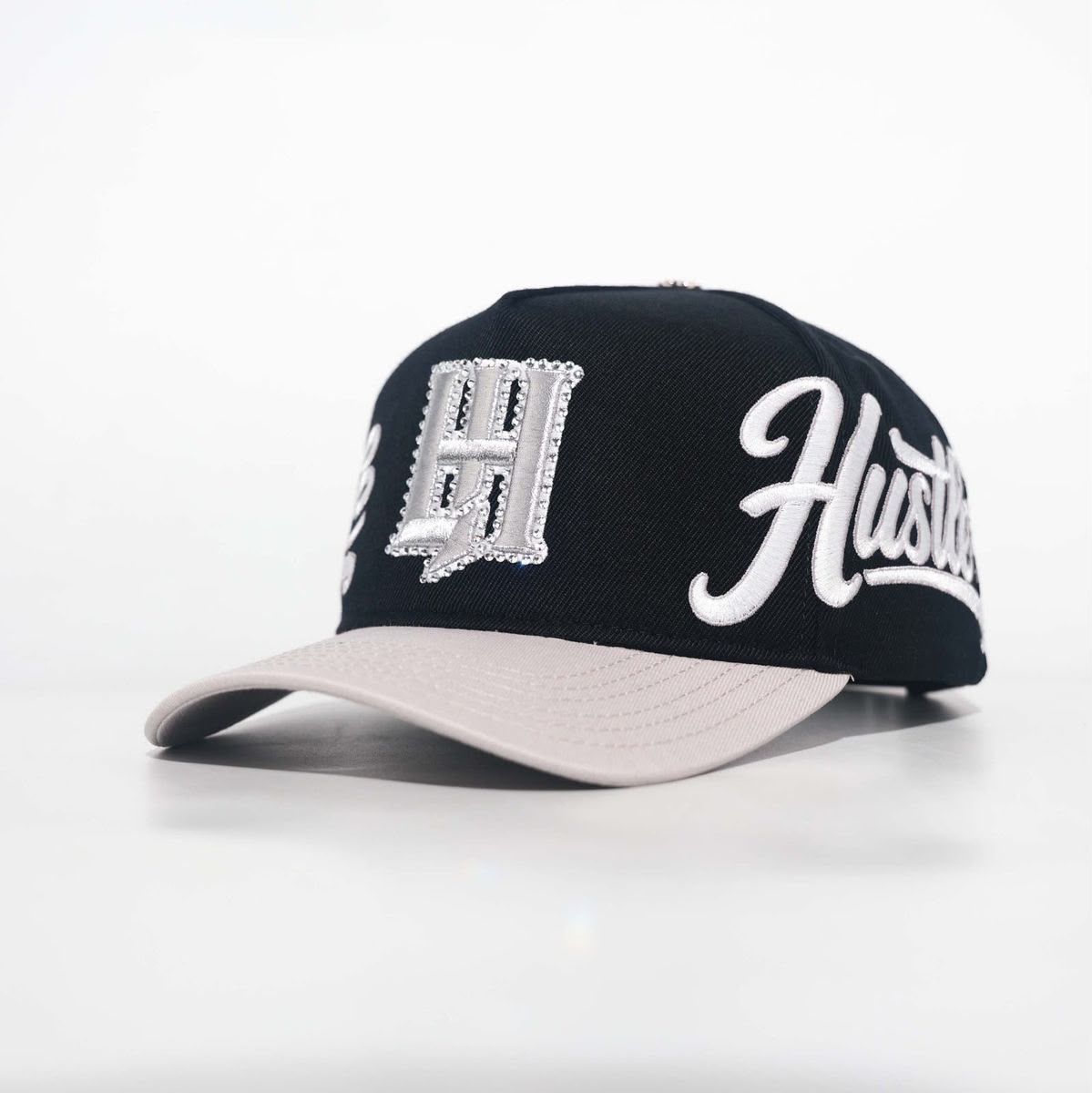 Life Hustlers Hat (BLACK & GREY)
