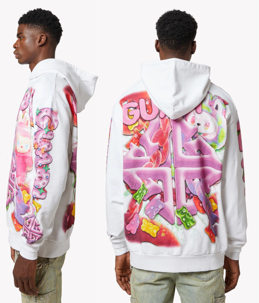 Guapi White Candy Riot Hoodie V3