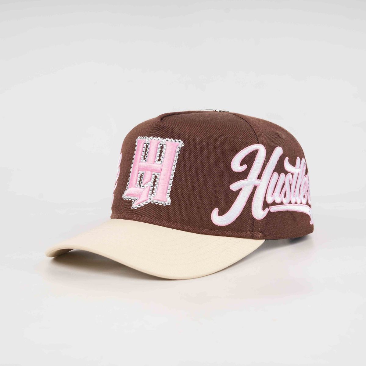 Life Hustlers Brown & Pink Hat