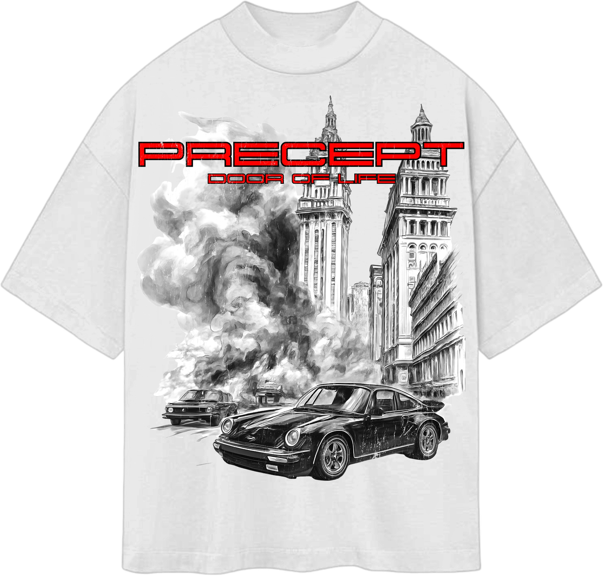 PRECEPT PORSCHE CITY T SHIRT