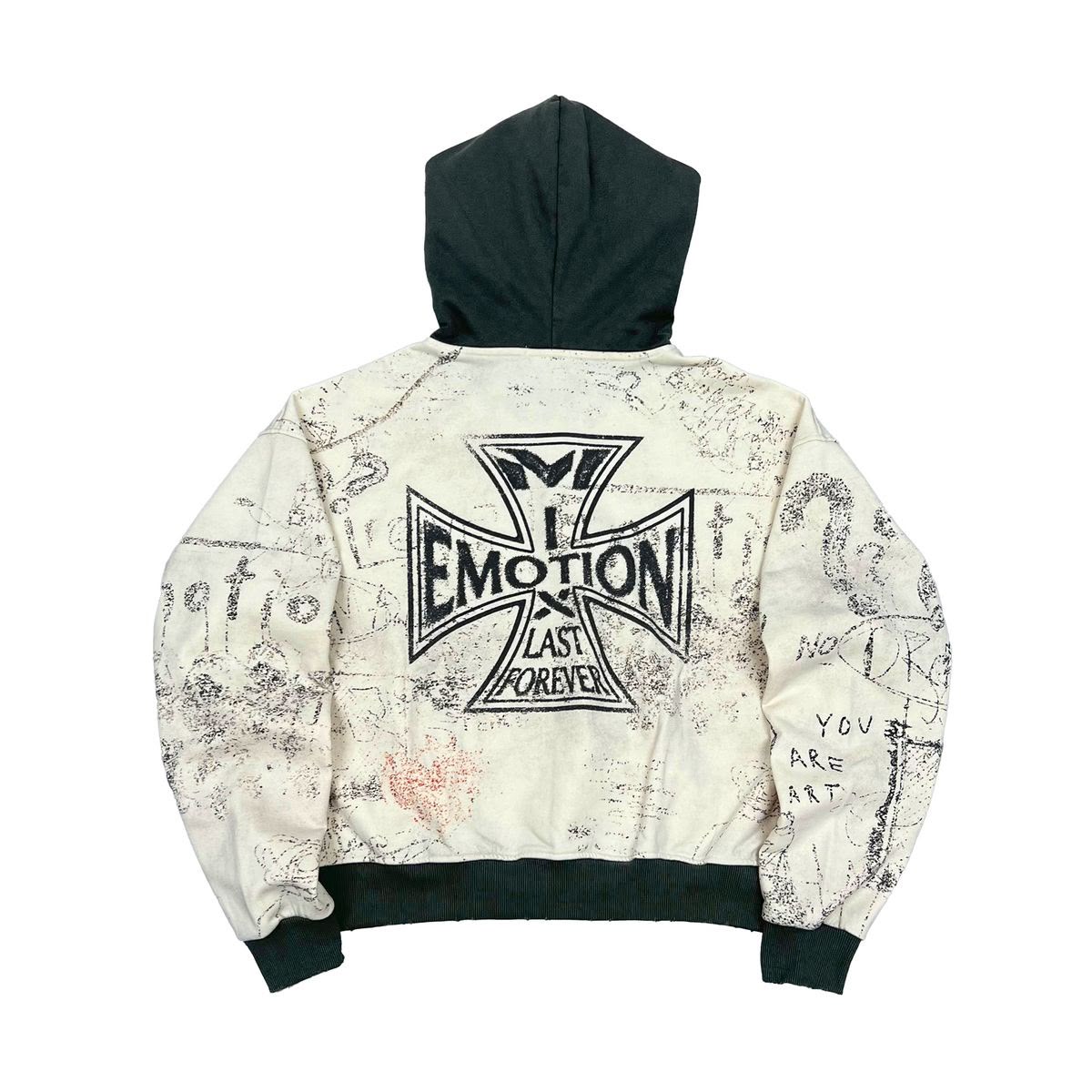 MIXED EMOTIONS Black “Last Forever” Hoodie