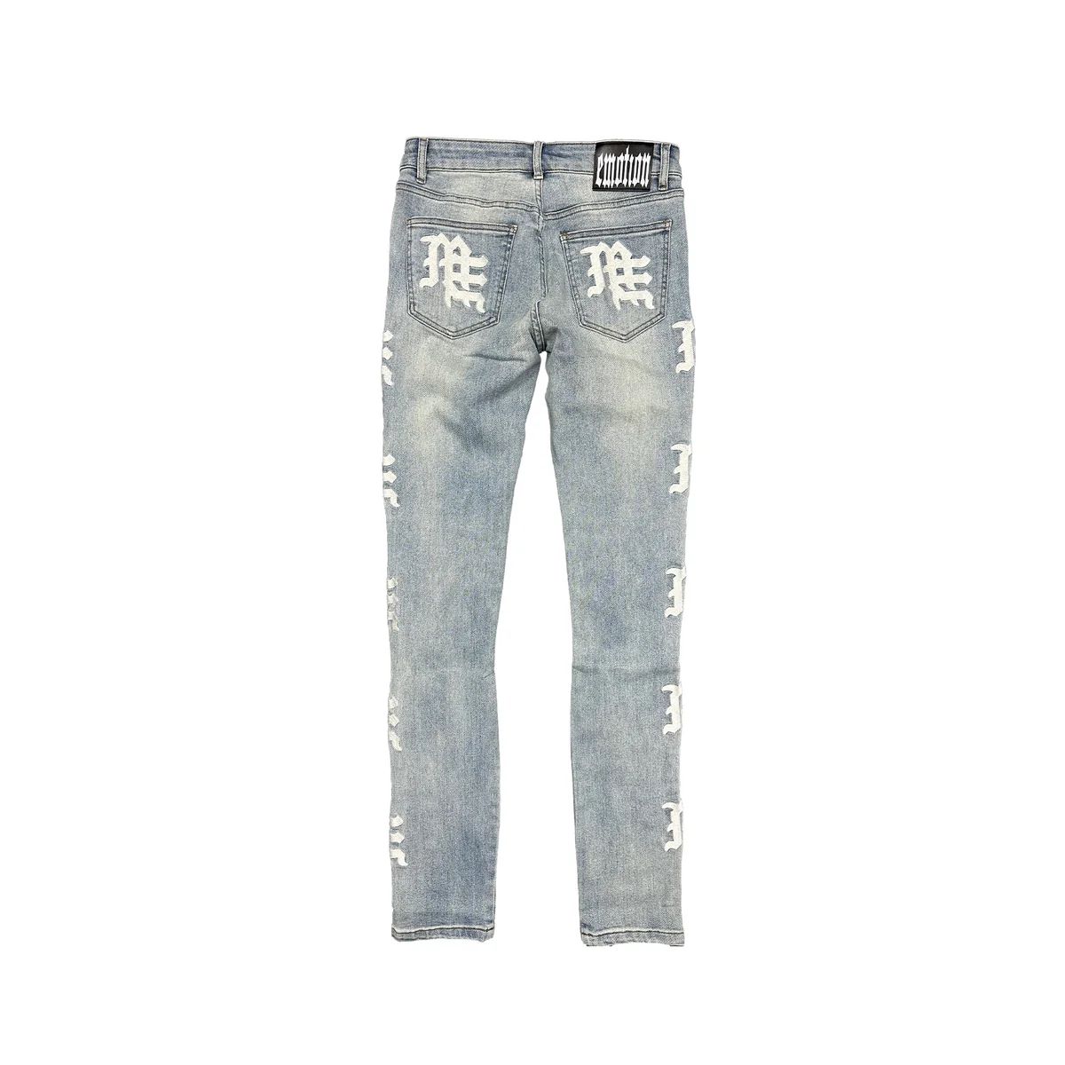 Sea monogram denim