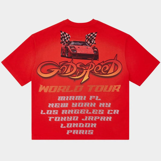 Godspeed South Beach Drive Miami Red
