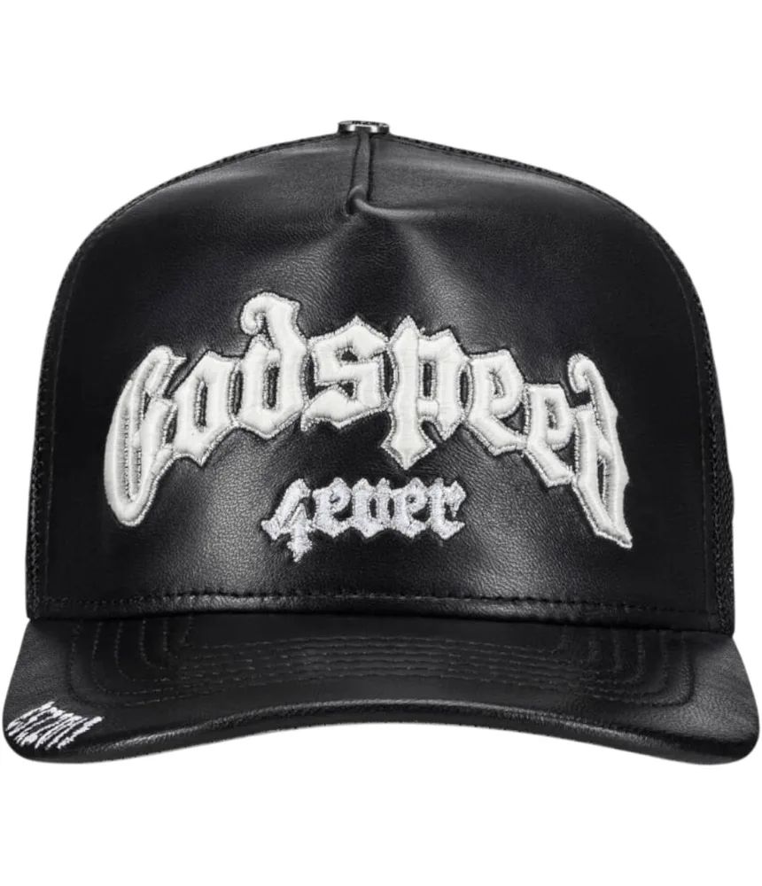 Godspeed GS FOREVER PREMIUM LEATHER TRUCKER HAT