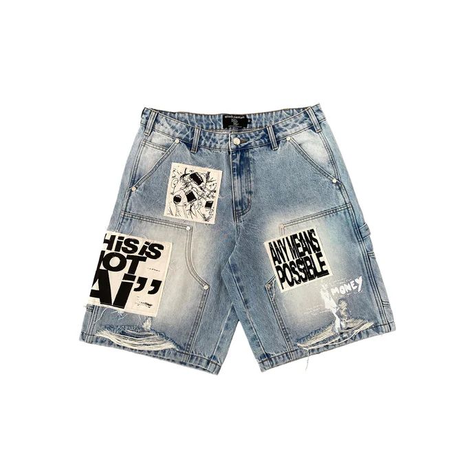 Mixed emotions Jeans shorts