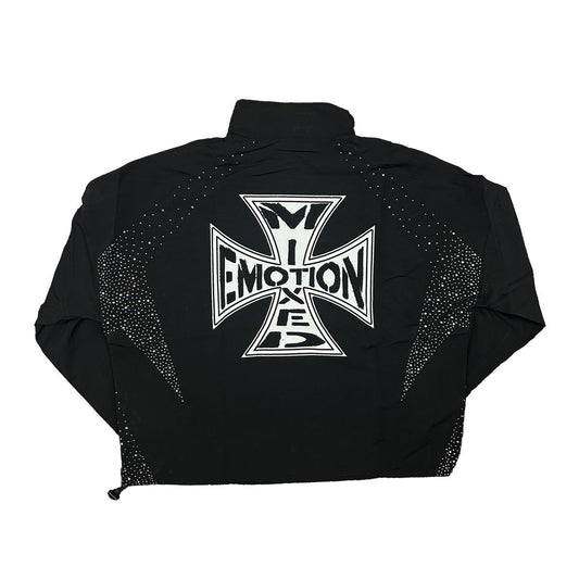 Mixed emotion Black ‘Classic’ nylon jacket