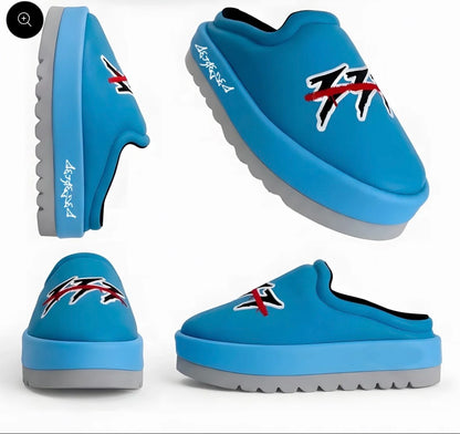 D3S3RT3D® — VII Commandment Slides - BLUE