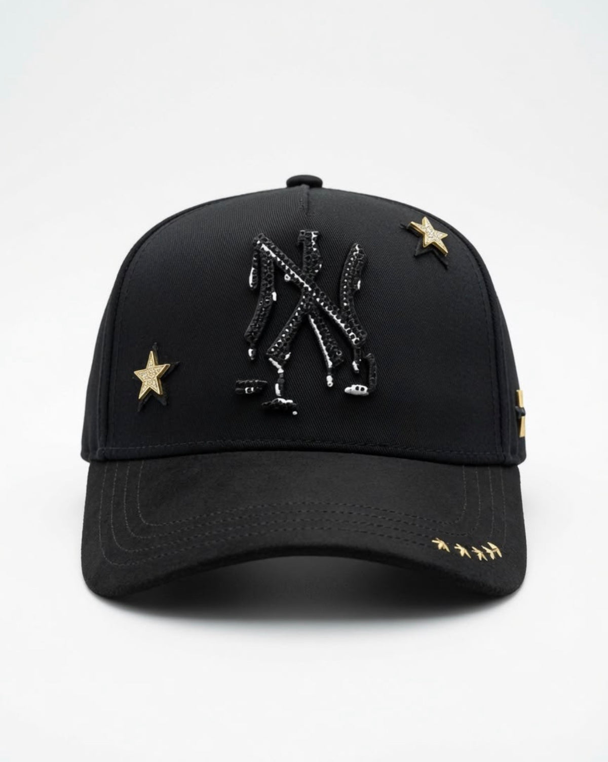 KEVIN HAT BLACK NY AND Gold