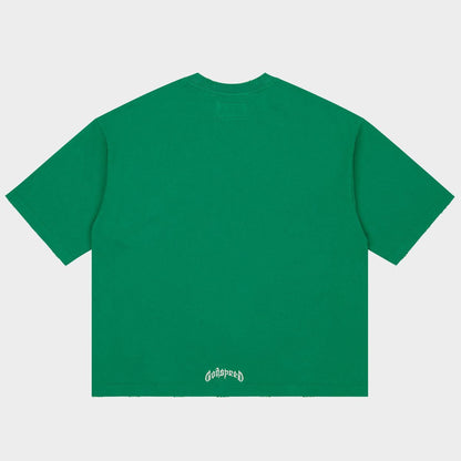 GODSPEED GS LOGO GREEN T-SHIRT
