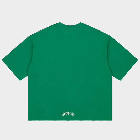 GODSPEED GS LOGO GREEN T-SHIRT