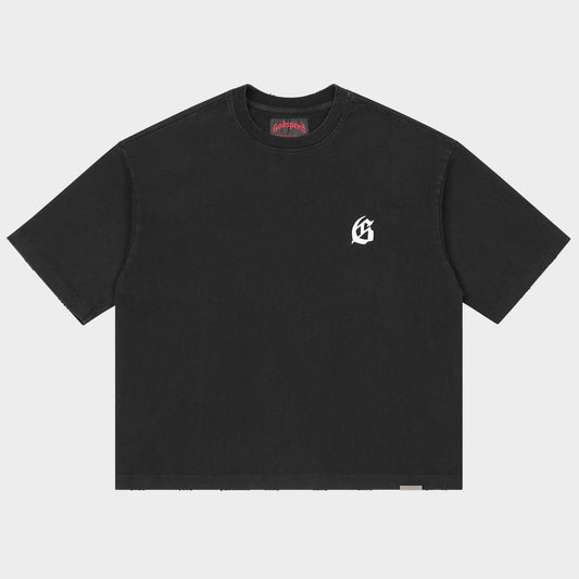 GODSPEED GS LOGO BLACK T-SHIRT