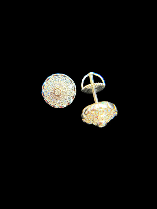 #32 MOISSANITE EARRINGS ( DIAMOND PASS THE TESTER) PANTALLA /ARETE