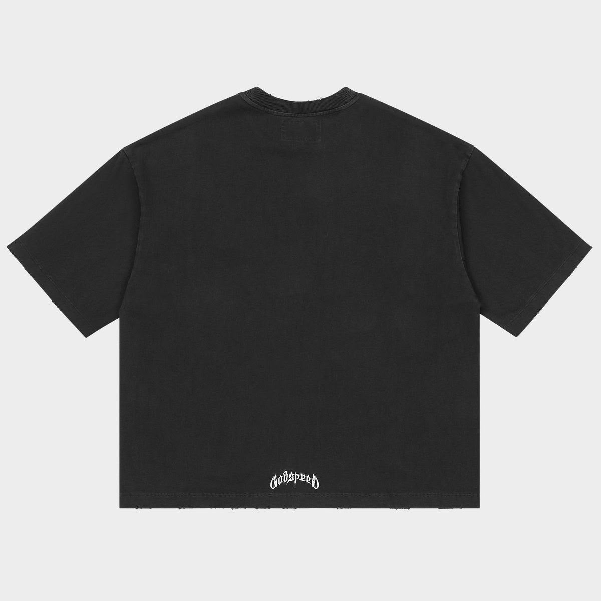 GODSPEED GS LOGO BLACK T-SHIRT