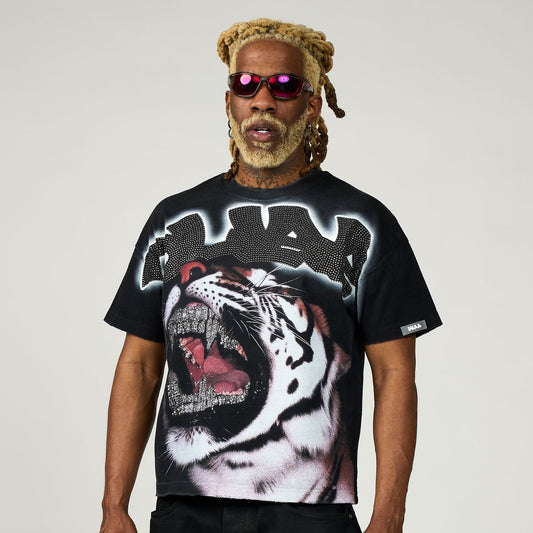 DUAA GRILL TEE SHIRT (GRILL) BLACK