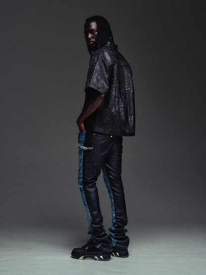 GUAPI Vintage Blue Racer Denim