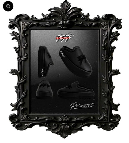 D3S3RT3D® — VII Commandment Slides - BLACK