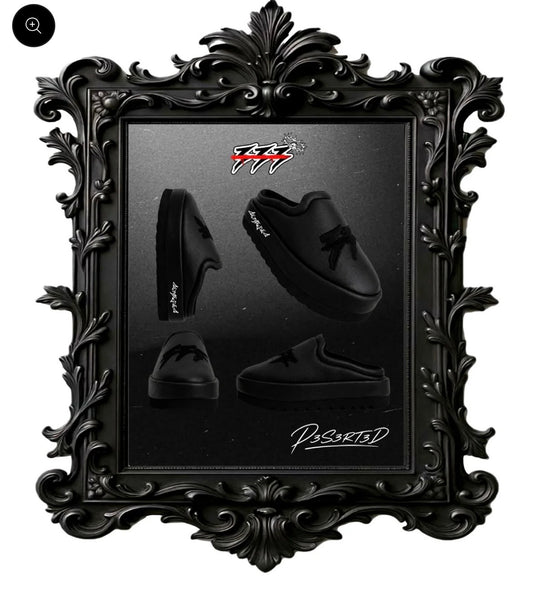 D3S3RT3D® — VII Commandment Slides - BLACK