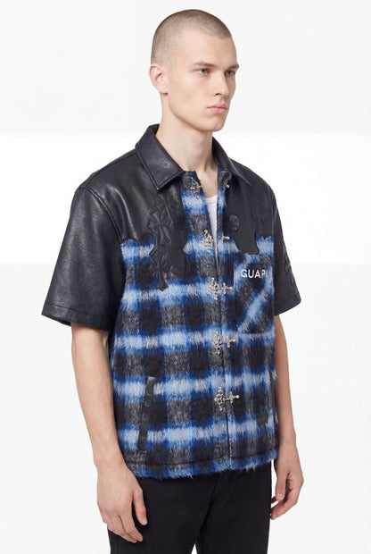GUAPI Midnight Sky Cross Patch Shirt