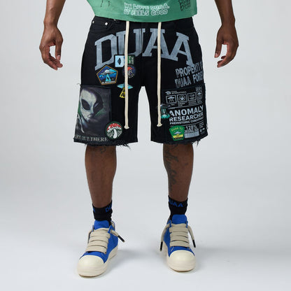 DUAA UFO BLACK SHORT (UFO BLACK S