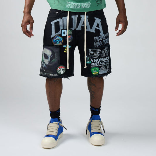 DUAA UFO BLACK SHORT (UFO BLACK S