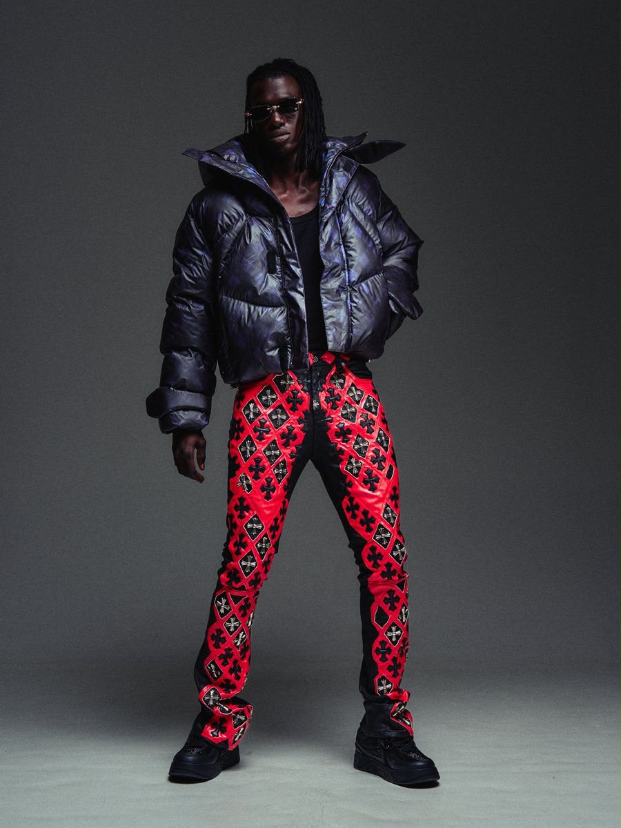 GUAPI JEANS Crimson Relic Waxed Denim