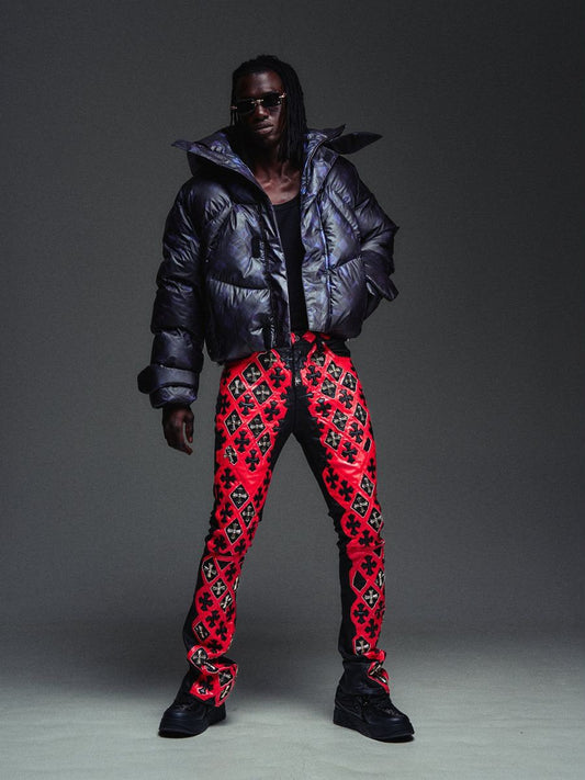 GUAPI JEANS Crimson Relic Waxed Denim