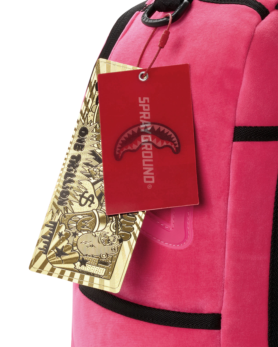 SPRAYGROUND SHINOBI SHARKS IN PARIS BACKPACK (HOT PINK)