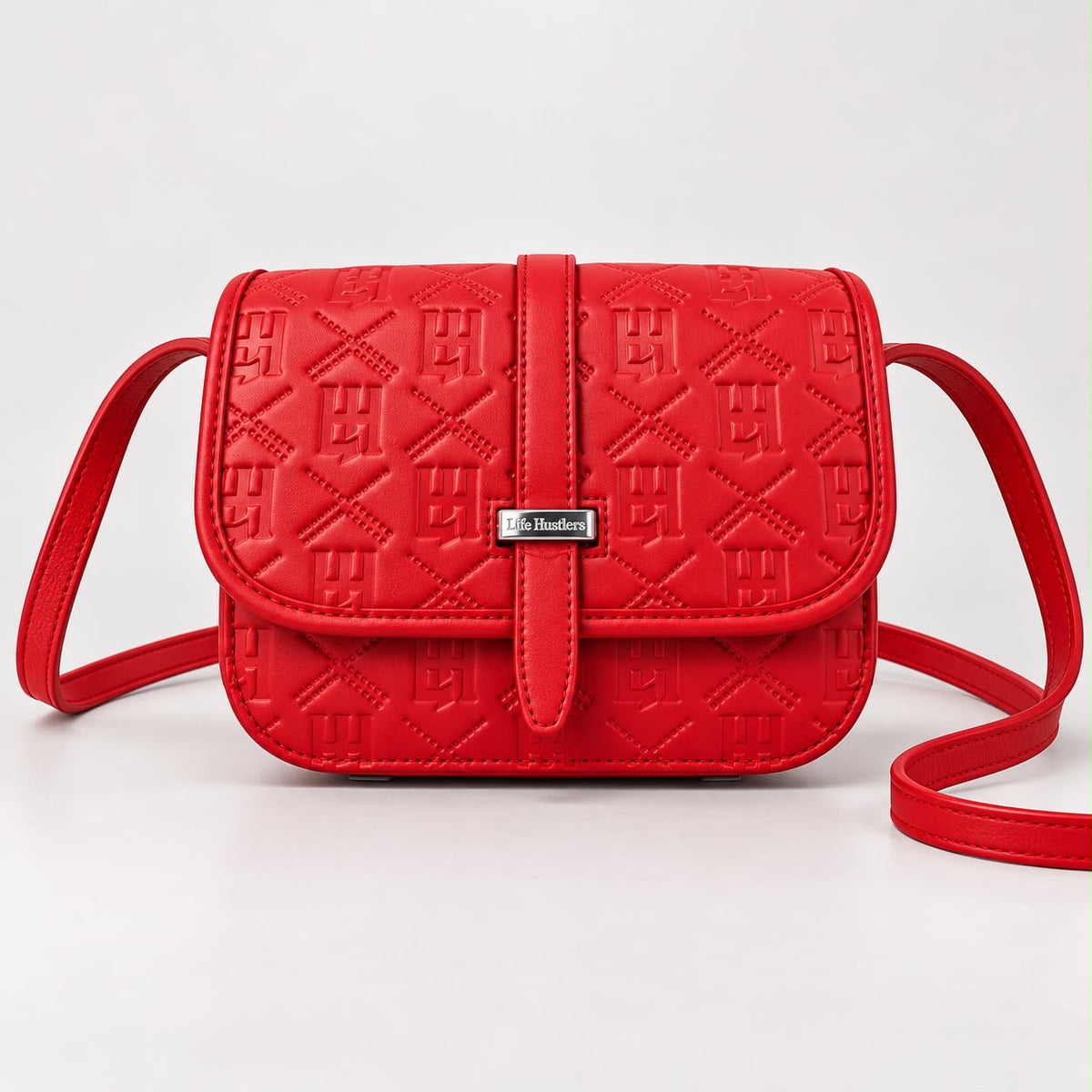 Life Hustlers bag red