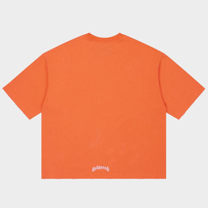 GODSPEED GS LOGO ORANGE T-SHIRT