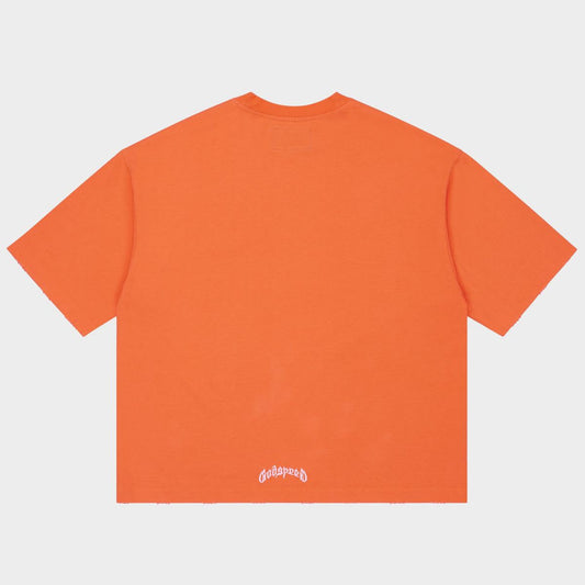 GODSPEED GS LOGO ORANGE T-SHIRT