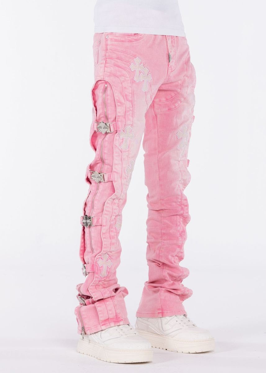GUAPI JEANS FRENCH ROSE CROSS